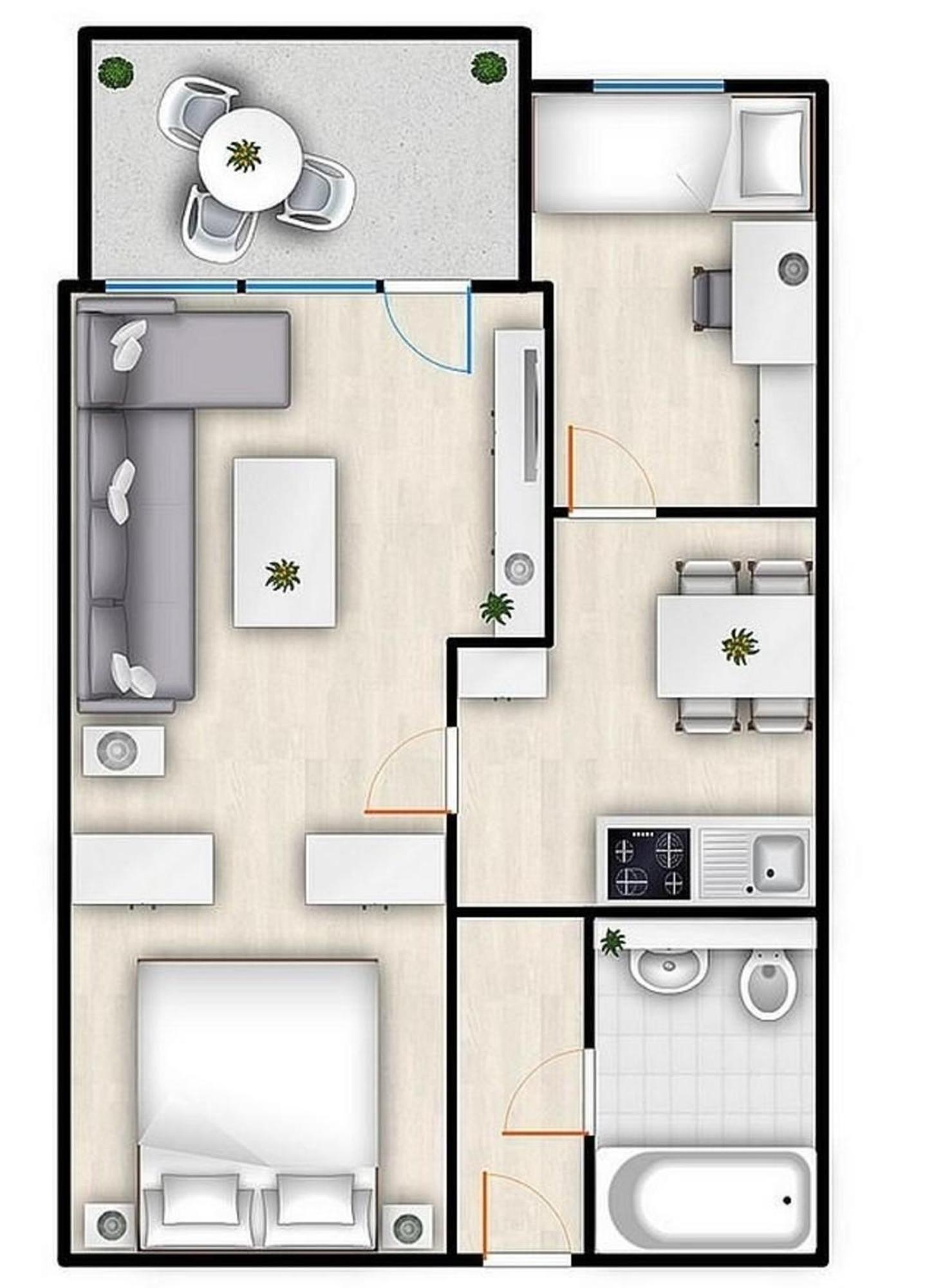 Berolina Wohnung 314 ダーメ エクステリア 写真